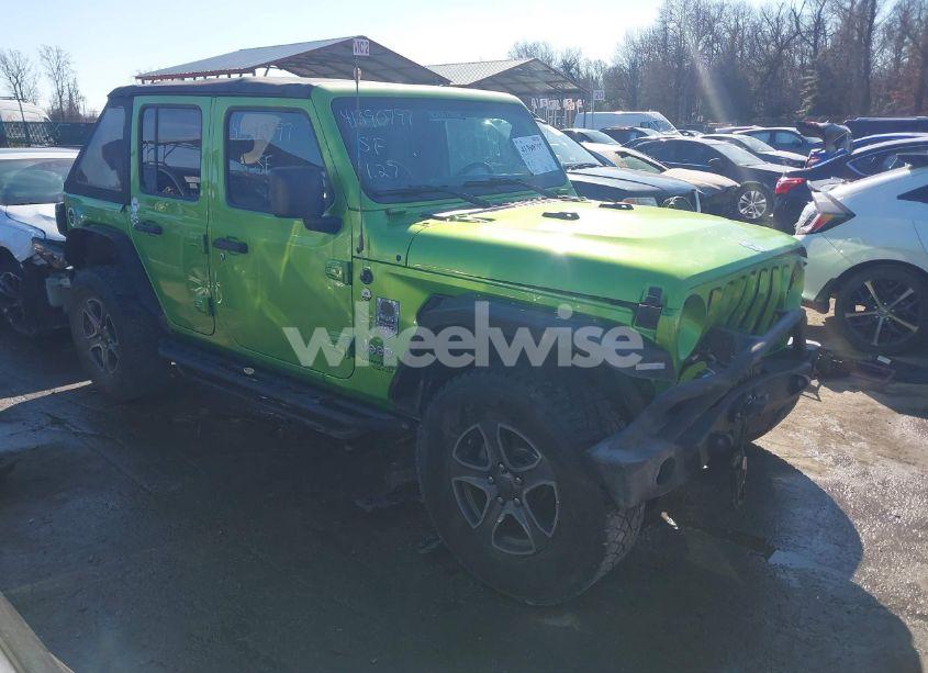 2018 Jeep Wrangler UNLIMITED SPORT S 4X4 (VIN 1C4HJXDG9JW299115) main photo