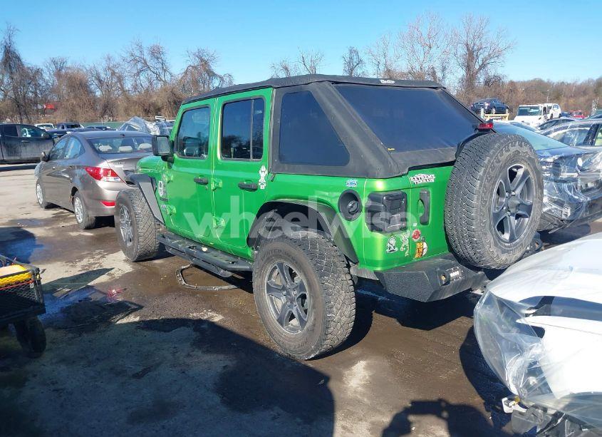 Photo 3 of 2018 Jeep Wrangler UNLIMITED SPORT S 4X4 (VIN 1C4HJXDG9JW299115)