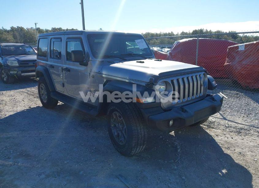 2019 Jeep Wrangler UNLIMITED SPORT S 4X4 (VIN 1C4HJXDG9KW528815) main photo
