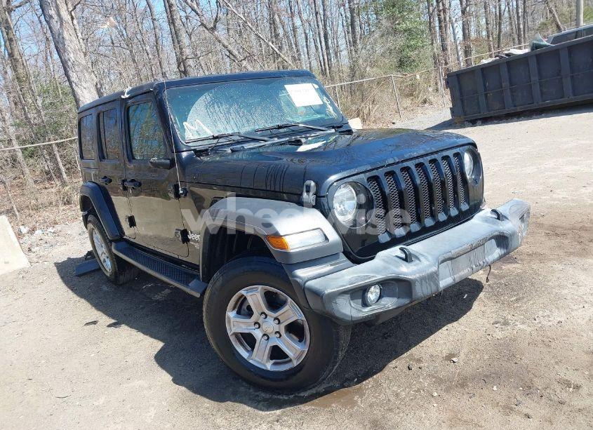 2019 Jeep Wrangler UNLIMITED SPORT S 4X4 (VIN 1C4HJXDG9KW546215) main photo