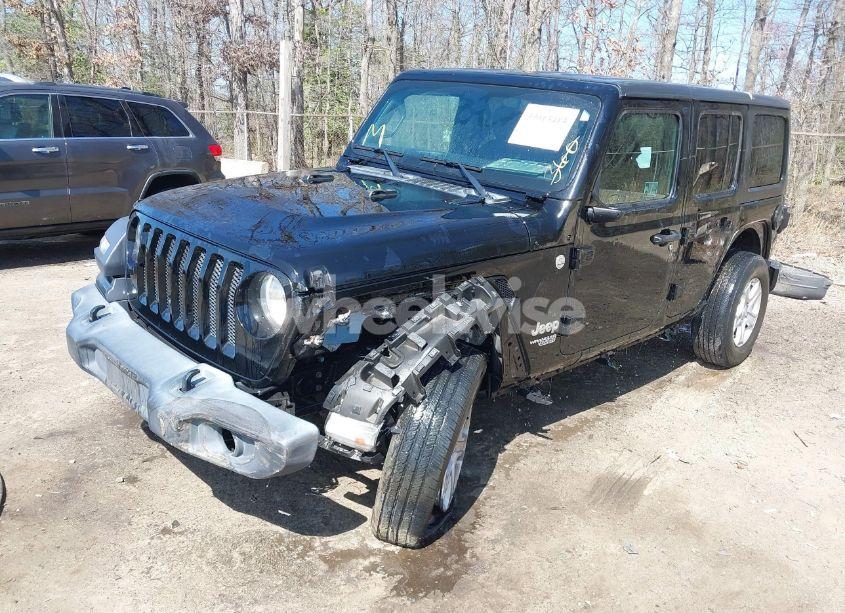 Photo 2 of 2019 Jeep Wrangler UNLIMITED SPORT S 4X4 (VIN 1C4HJXDG9KW546215)