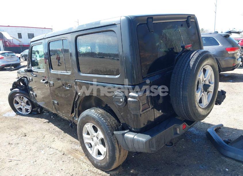 Photo 3 of 2019 Jeep Wrangler UNLIMITED SPORT S 4X4 (VIN 1C4HJXDG9KW546215)