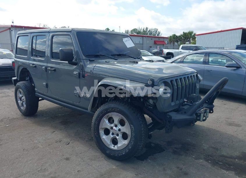 2019 Jeep Wrangler UNLIMITED SPORT S 4X4 (VIN 1C4HJXDG9KW684689) main photo