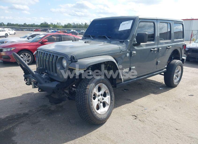 Photo 2 of 2019 Jeep Wrangler UNLIMITED SPORT S 4X4 (VIN 1C4HJXDG9KW684689)