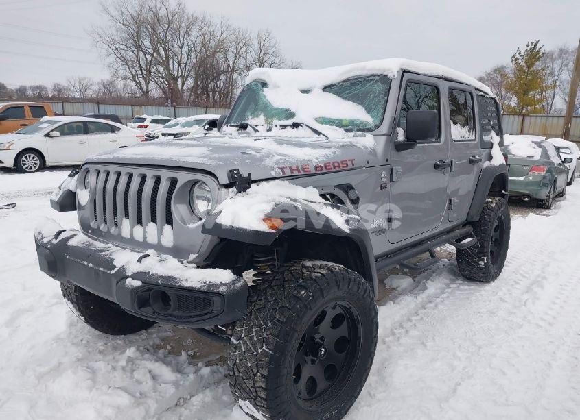 Photo 2 of 2020 Jeep Wrangler UNLIMITED SPORT S 4X4 (VIN 1C4HJXDG9LW176904)