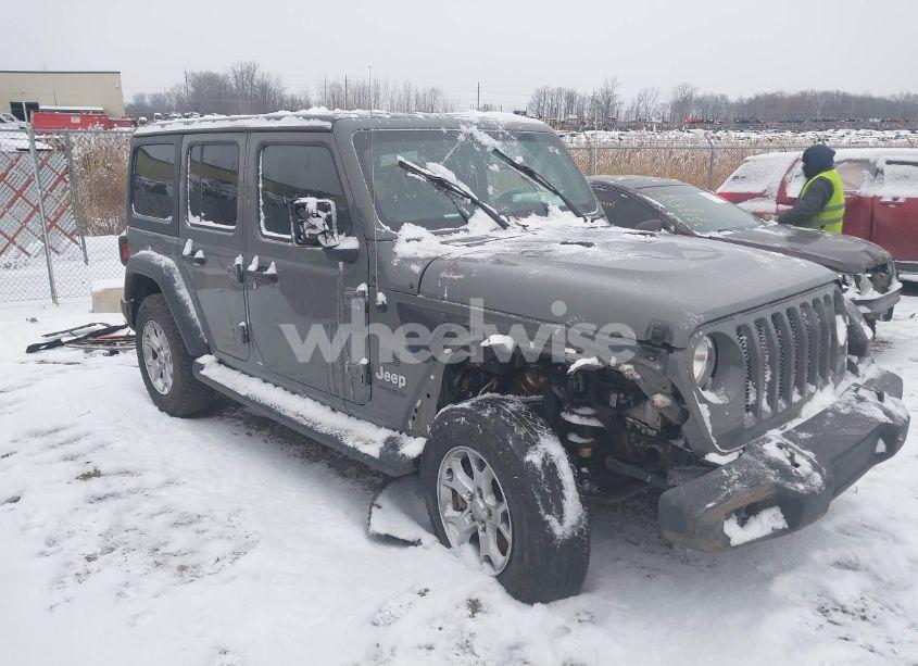 2020 Jeep Wrangler UNLIMITED FREEDOM 4X4 (VIN 1C4HJXDG9LW206175) main photo