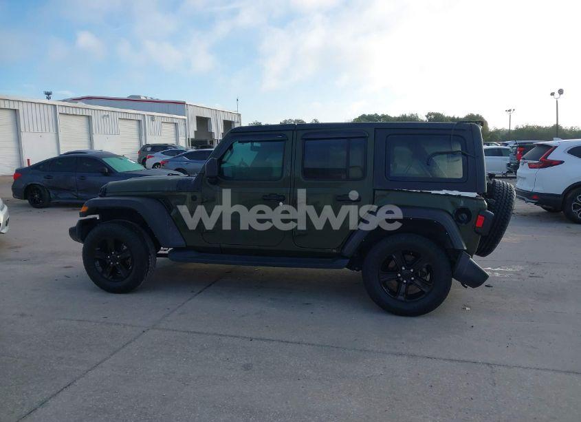 Photo 14 of 2021 Jeep Wrangler UNLIMITED SPORT ALTITUDE 4X4 (VIN 1C4HJXDG9MW694948)