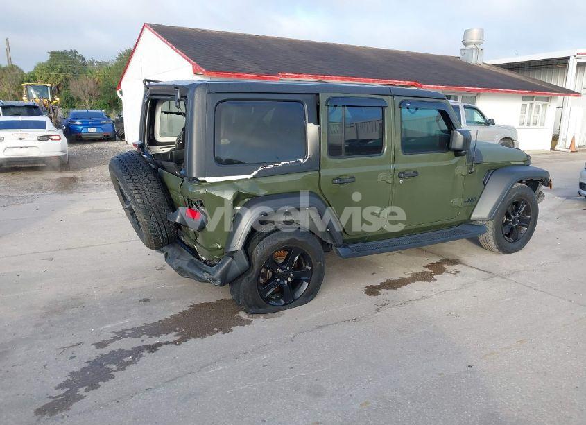Photo 4 of 2021 Jeep Wrangler UNLIMITED SPORT ALTITUDE 4X4 (VIN 1C4HJXDG9MW694948)