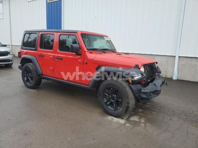 Photo 4 of 2022 JEEP WRANGLER UNLIMITED SPORT (VIN 1C4HJXDG9NW199764)