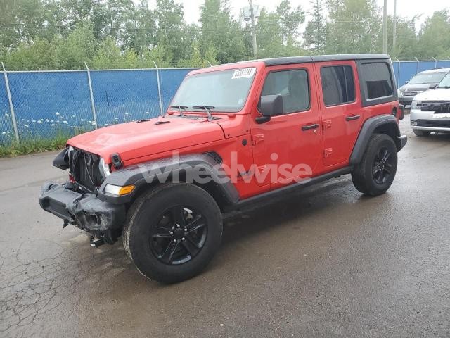 Photo 6 of 2022 JEEP WRANGLER UNLIMITED SPORT (VIN 1C4HJXDG9NW199764)