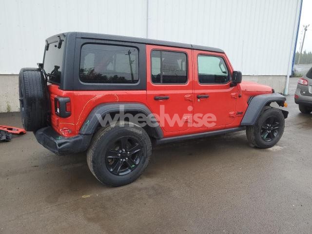 Photo 9 of 2022 JEEP WRANGLER UNLIMITED SPORT (VIN 1C4HJXDG9NW199764)