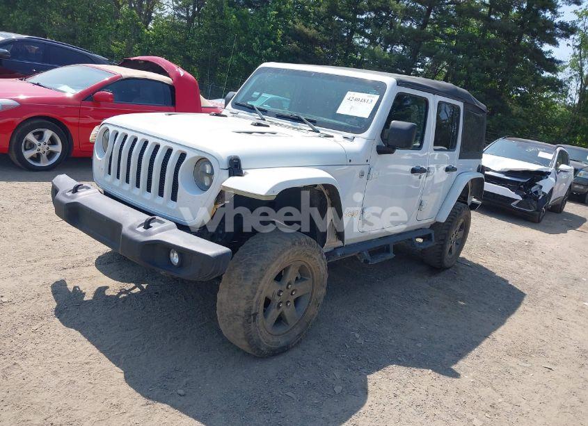 Photo 2 of 2018 Jeep Wrangler UNLIMITED SPORT S 4X4 (VIN 1C4HJXDGXJW146873)