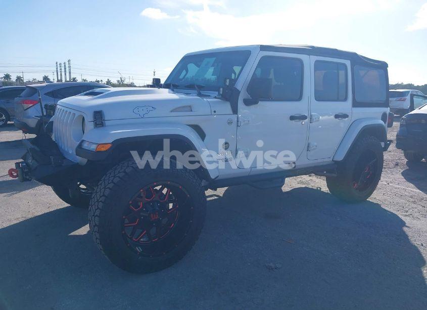 Photo 2 of 2018 Jeep Wrangler UNLIMITED SPORT S 4X4 (VIN 1C4HJXDGXJW155394)