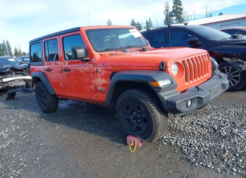 2018 Jeep Wrangler UNLIMITED SPORT 4X4 (VIN 1C4HJXDGXJW172339) main photo