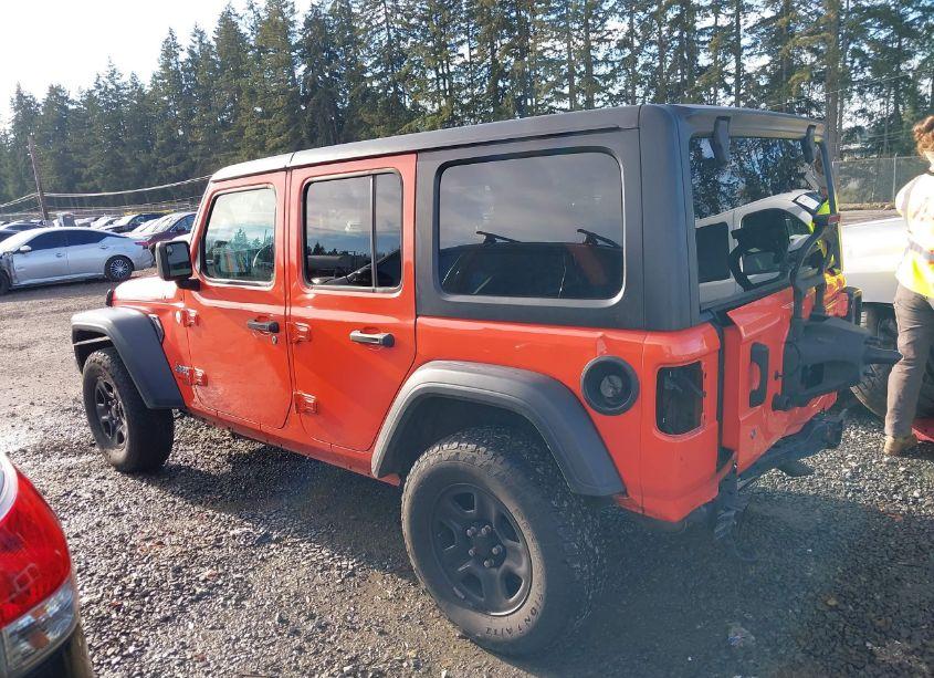 Photo 15 of 2018 Jeep Wrangler UNLIMITED SPORT 4X4 (VIN 1C4HJXDGXJW172339)