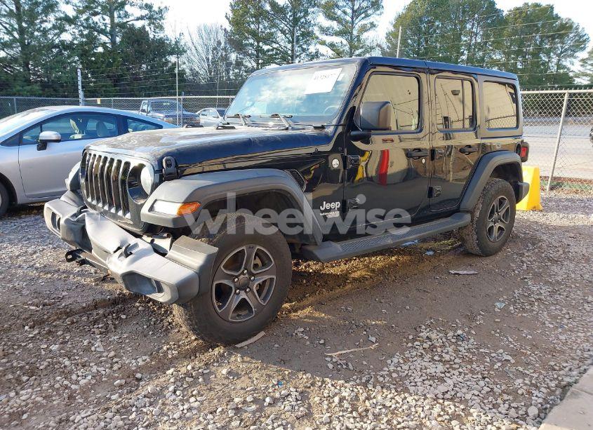 Photo 2 of 2018 Jeep Wrangler UNLIMITED SPORT S 4X4 (VIN 1C4HJXDGXJW317055)