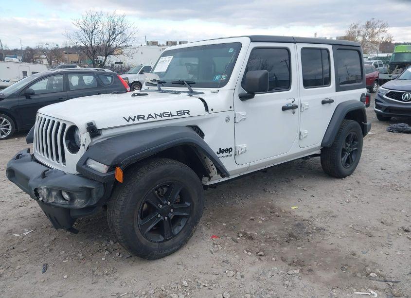 Photo 2 of 2019 Jeep Wrangler UNLIMITED SPORT ALTITUDE 4X4 (VIN 1C4HJXDGXKW621097)