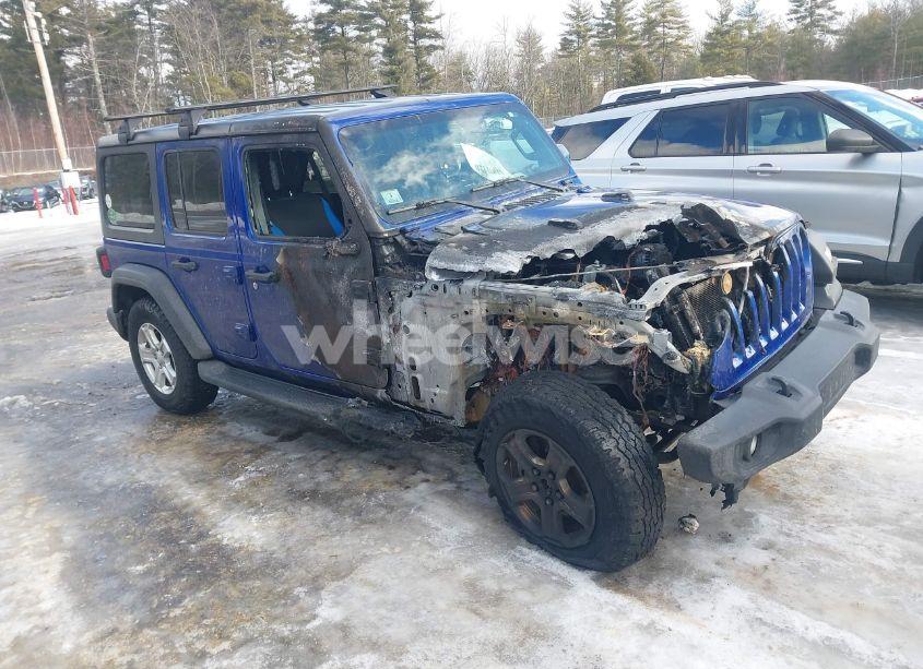 2019 Jeep Wrangler UNLIMITED SPORT S 4X4 (VIN 1C4HJXDGXKW652687) main photo