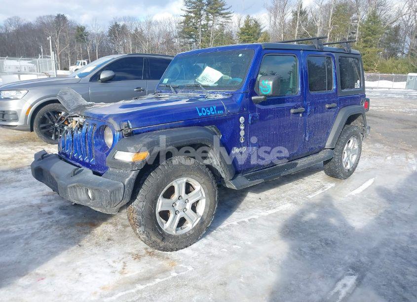 Photo 2 of 2019 Jeep Wrangler UNLIMITED SPORT S 4X4 (VIN 1C4HJXDGXKW652687)