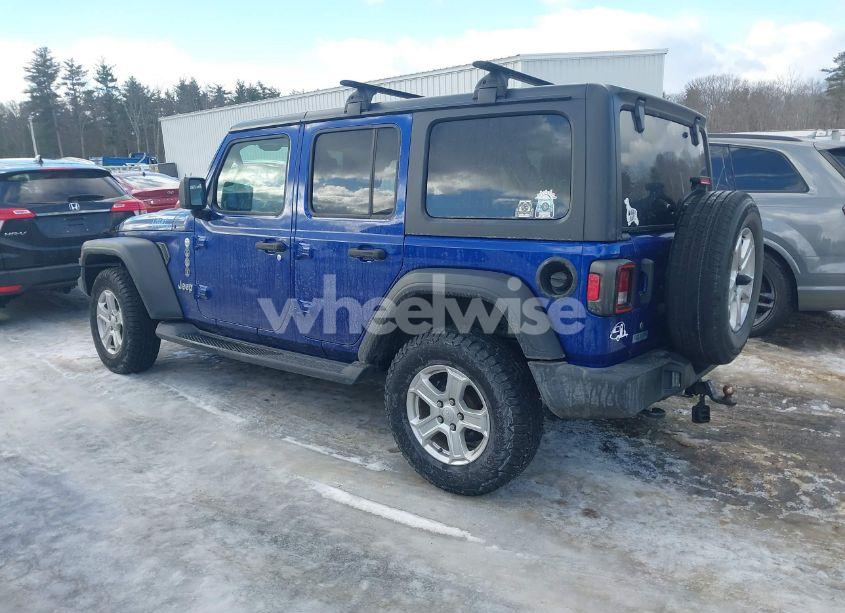 Photo 3 of 2019 Jeep Wrangler UNLIMITED SPORT S 4X4 (VIN 1C4HJXDGXKW652687)
