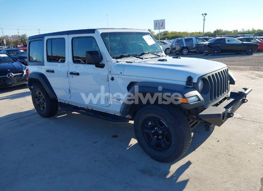 2019 Jeep Wrangler UNLIMITED SPORT 4X4 (VIN 1C4HJXDGXKW663785) main photo