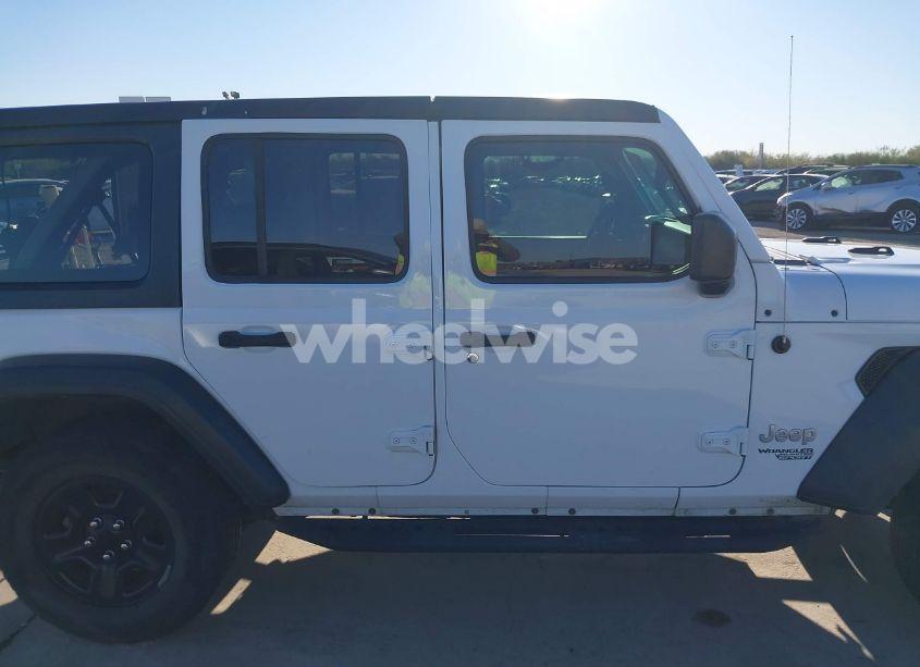 Photo 14 of 2019 Jeep Wrangler UNLIMITED SPORT 4X4 (VIN 1C4HJXDGXKW663785)