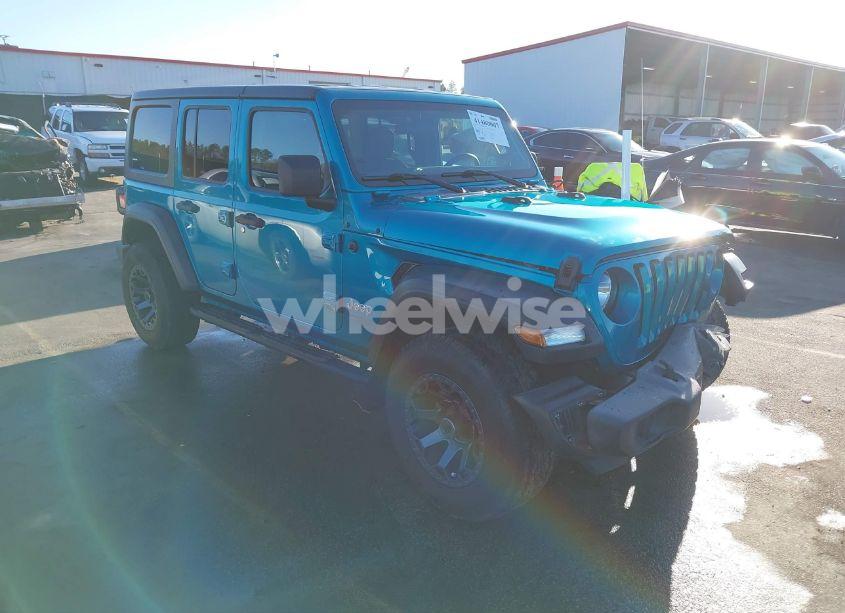 2020 Jeep Wrangler UNLIMITED SPORT 4X4 (VIN 1C4HJXDGXLW146990) main photo