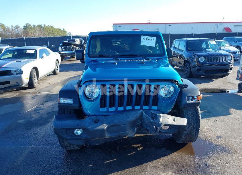 Photo 12 of 2020 Jeep Wrangler UNLIMITED SPORT 4X4 (VIN 1C4HJXDGXLW146990)