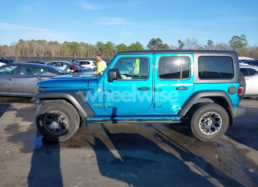 Photo 14 of 2020 Jeep Wrangler UNLIMITED SPORT 4X4 (VIN 1C4HJXDGXLW146990)