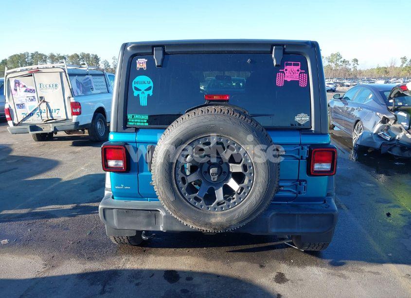 Photo 16 of 2020 Jeep Wrangler UNLIMITED SPORT 4X4 (VIN 1C4HJXDGXLW146990)