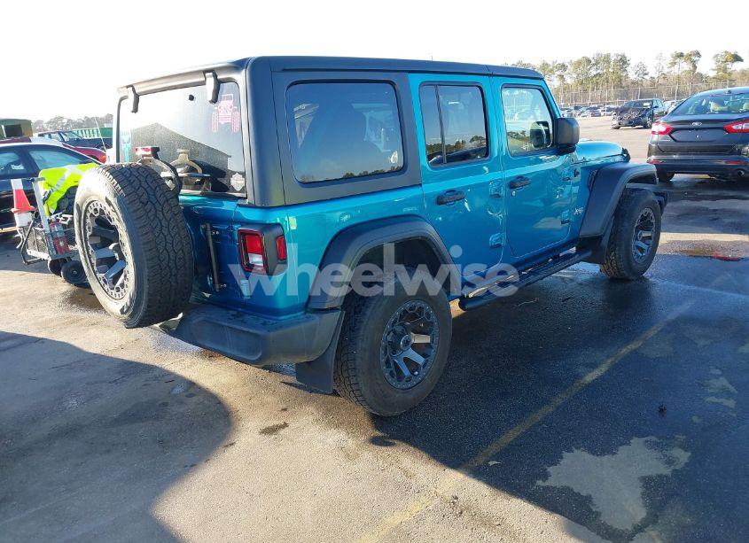 Photo 4 of 2020 Jeep Wrangler UNLIMITED SPORT 4X4 (VIN 1C4HJXDGXLW146990)