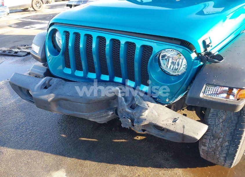 Photo 6 of 2020 Jeep Wrangler UNLIMITED SPORT 4X4 (VIN 1C4HJXDGXLW146990)