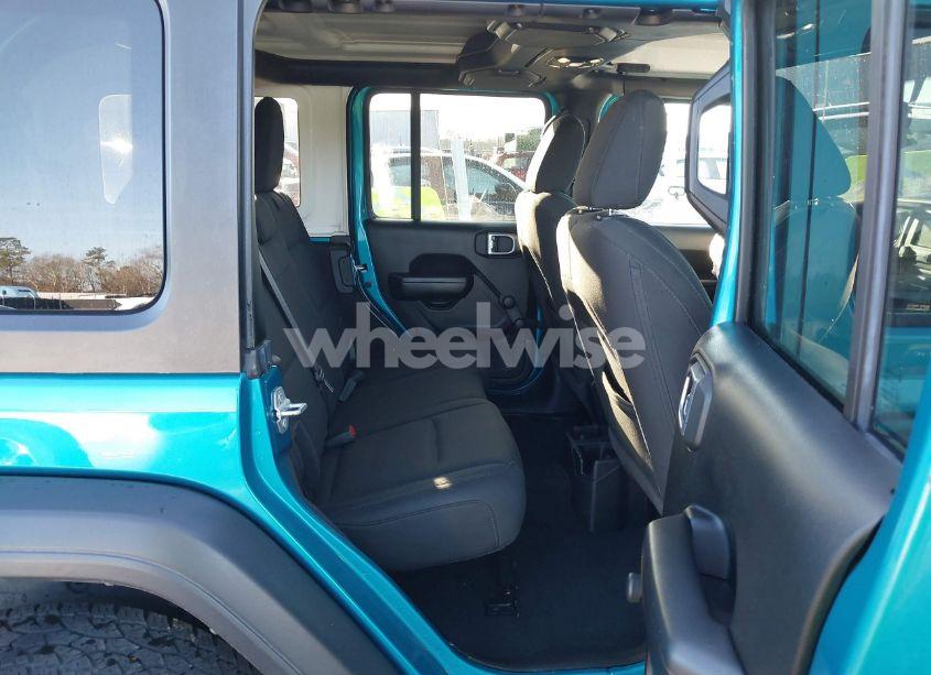 Photo 8 of 2020 Jeep Wrangler UNLIMITED SPORT 4X4 (VIN 1C4HJXDGXLW146990)