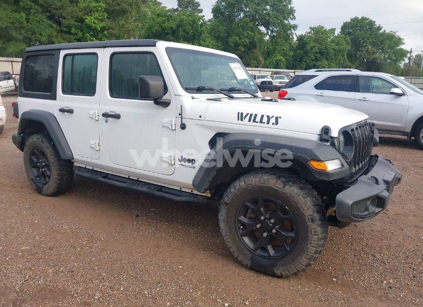 2020 Jeep Wrangler UNLIMITED WILLYS 4X4 (VIN 1C4HJXDGXLW329337) main photo