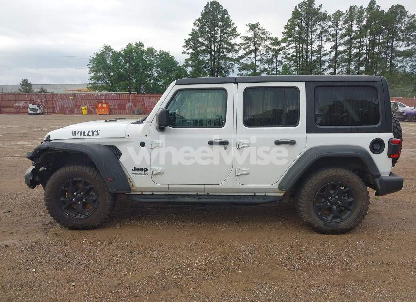 Photo 14 of 2020 Jeep Wrangler UNLIMITED WILLYS 4X4 (VIN 1C4HJXDGXLW329337)