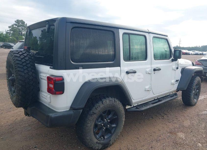 Photo 4 of 2020 Jeep Wrangler UNLIMITED WILLYS 4X4 (VIN 1C4HJXDGXLW329337)