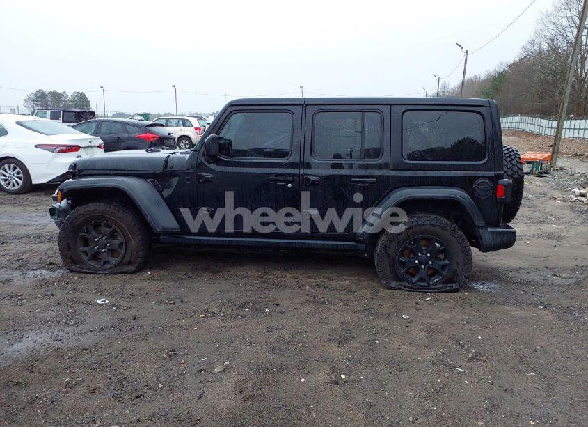 Photo 14 of 2021 Jeep Wrangler UNLIMITED WILLYS 4X4 (VIN 1C4HJXDGXMW530060)