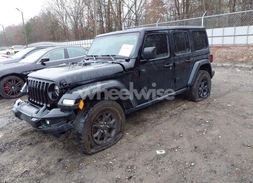 Photo 2 of 2021 Jeep Wrangler UNLIMITED WILLYS 4X4 (VIN 1C4HJXDGXMW530060)