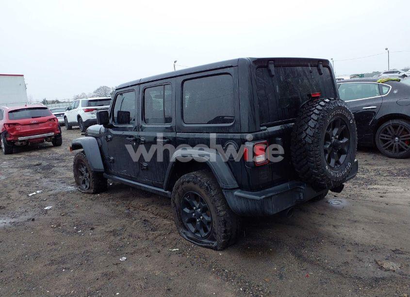 Photo 3 of 2021 Jeep Wrangler UNLIMITED WILLYS 4X4 (VIN 1C4HJXDGXMW530060)