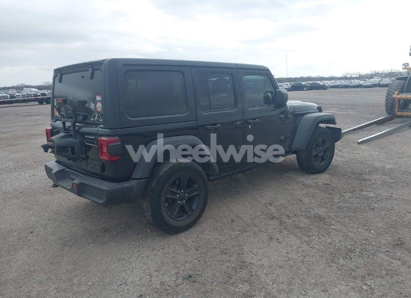 Photo 4 of 2021 Jeep Wrangler UNLIMITED SPORT ALTITUDE 4X4 (VIN 1C4HJXDGXMW605680)