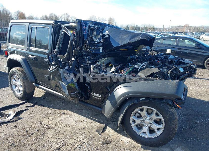 2021 Jeep Wrangler UNLIMITED ISLANDER 4X4 (VIN 1C4HJXDGXMW606358) main photo