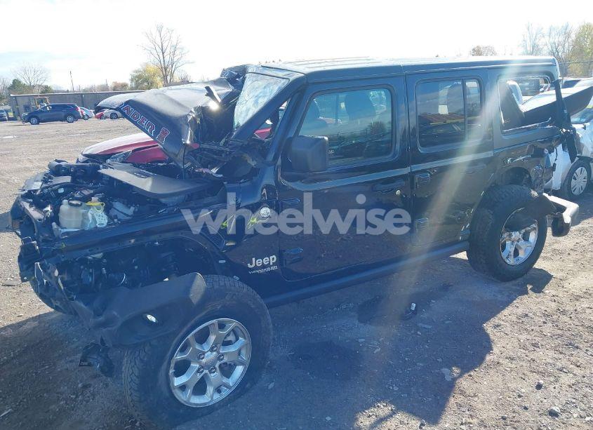 Photo 2 of 2021 Jeep Wrangler UNLIMITED ISLANDER 4X4 (VIN 1C4HJXDGXMW606358)