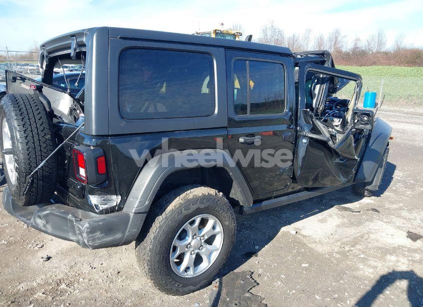 Photo 4 of 2021 Jeep Wrangler UNLIMITED ISLANDER 4X4 (VIN 1C4HJXDGXMW606358)