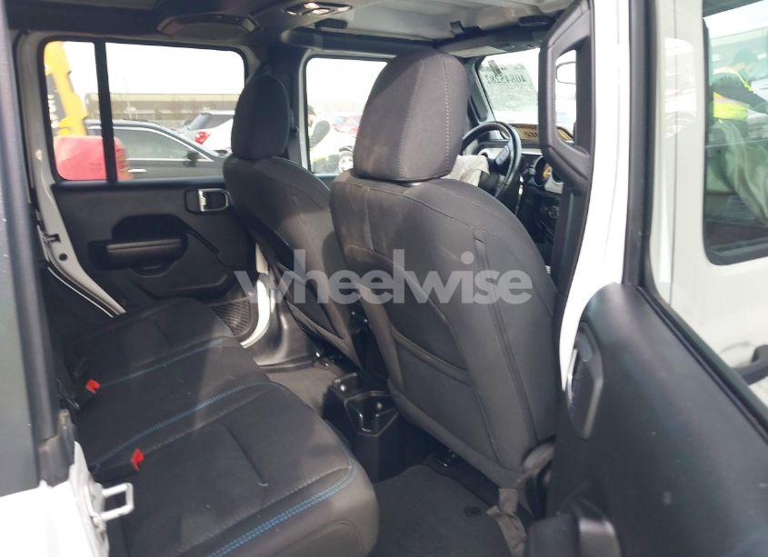 Photo 8 of 2021 Jeep Wrangler UNLIMITED ISLANDER 4X4 (VIN 1C4HJXDGXMW647167)