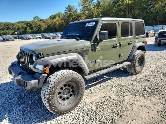 Photo 2 of 2021 JEEP WRANGLER UNLIMITED SPORT (VIN 1C4HJXDGXMW720781)