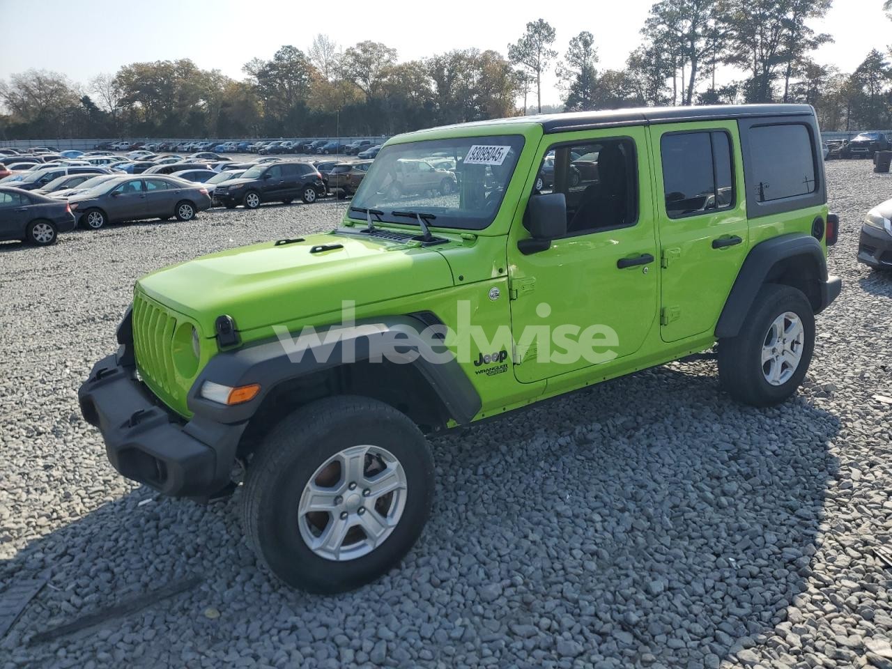 2021 JEEP WRANGLER UNLIMITED SPORT (VIN 1C4HJXDGXMW789566) main photo
