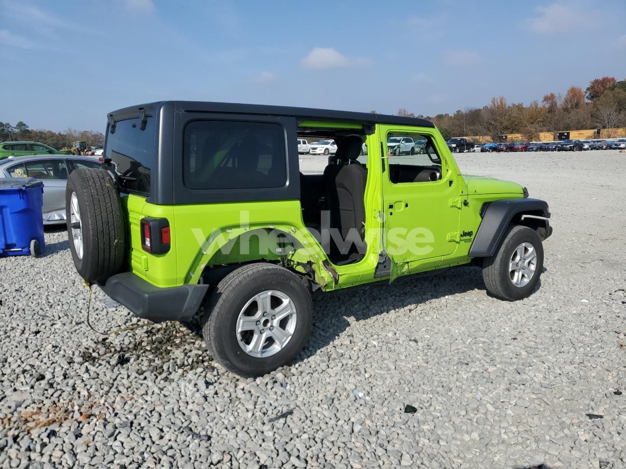 Photo 3 of 2021 JEEP WRANGLER UNLIMITED SPORT (VIN 1C4HJXDGXMW789566)
