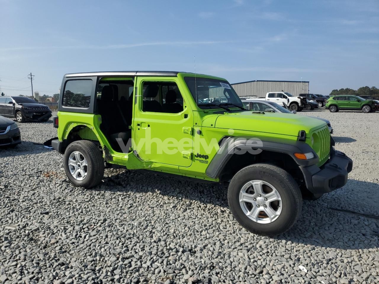 Photo 4 of 2021 JEEP WRANGLER UNLIMITED SPORT (VIN 1C4HJXDGXMW789566)