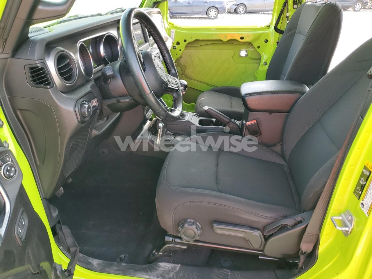 Photo 7 of 2021 JEEP WRANGLER UNLIMITED SPORT (VIN 1C4HJXDGXMW789566)