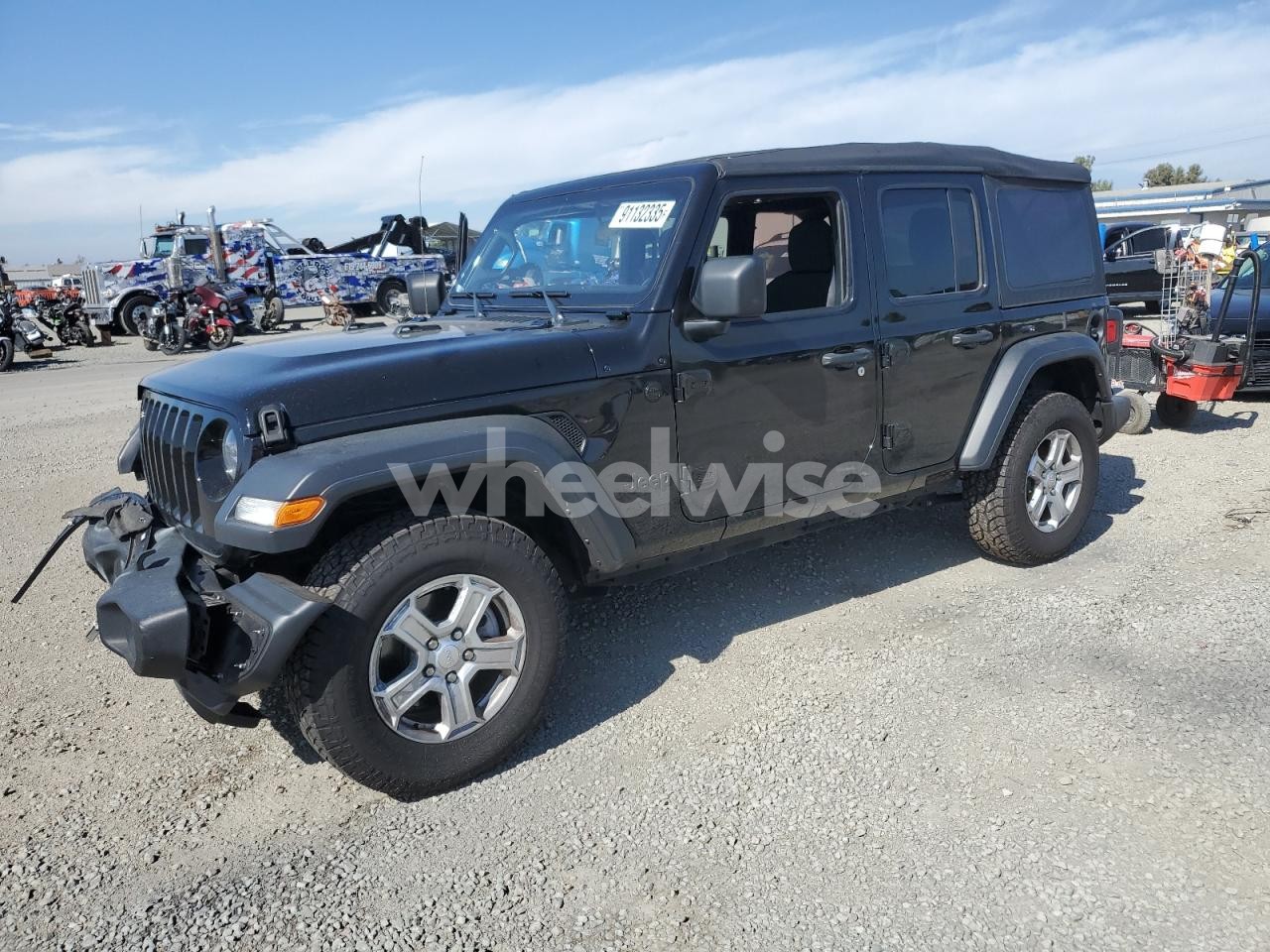 2021 JEEP WRANGLER UNLIMITED SPORT (VIN 1C4HJXDGXMW847045) main photo